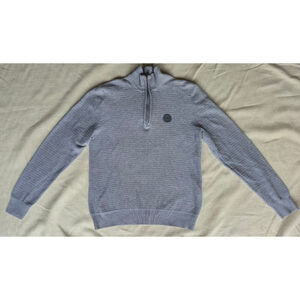Michael Kors Designer Neutral Fall Minimalist Collared Pullover Sweater Women S